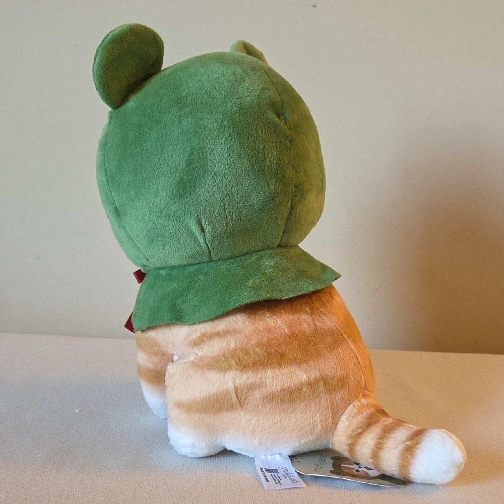 Mofusand Orange Cat With Green Frog Hoodie Round 1 Prize - Picture 3 of 10